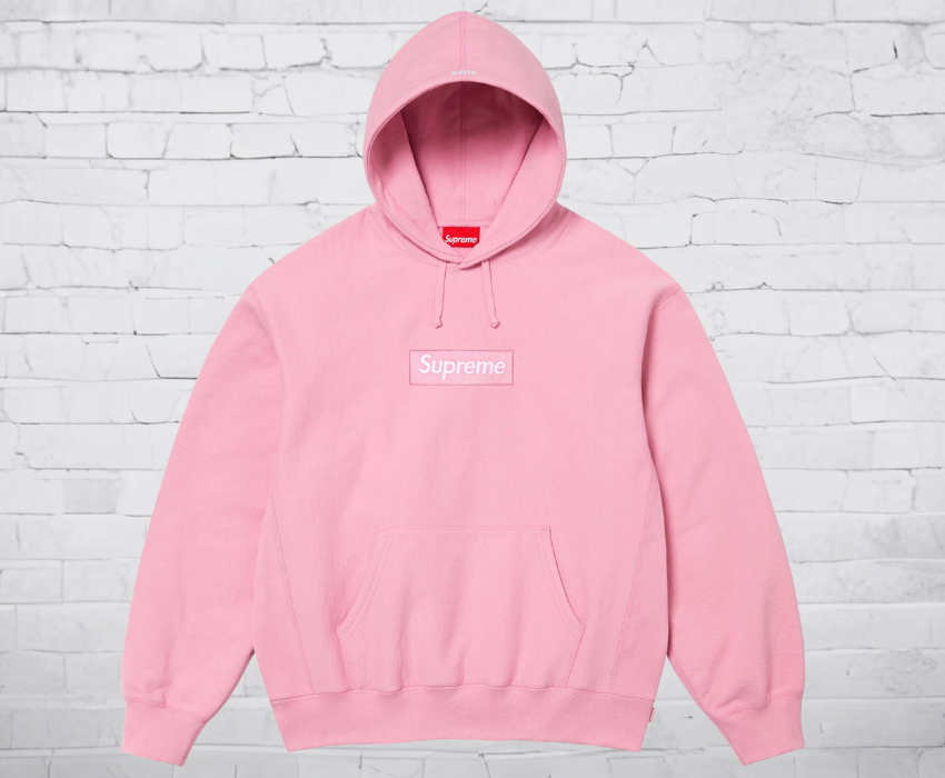 Supreme Hoodie "Box Logo 2024 Pink"