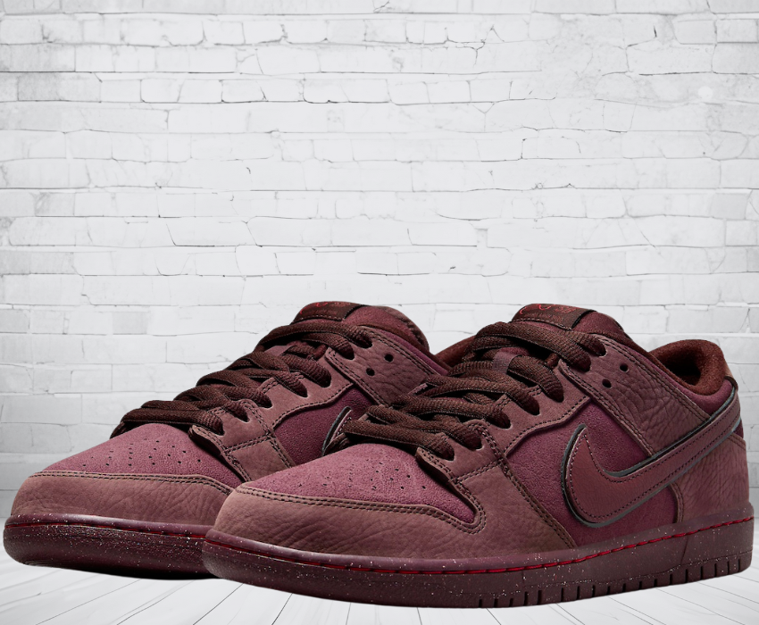 Nike Dunk Low SB "City Of Love Burgundy Crush"