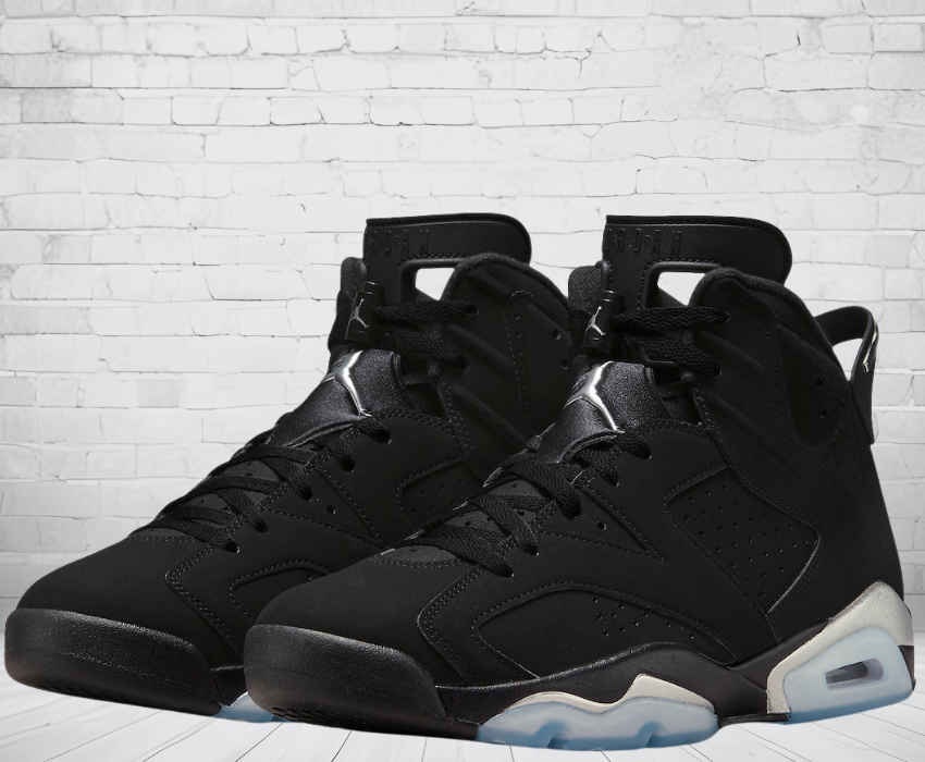 Jordan 6 "Black Metallic Silver"