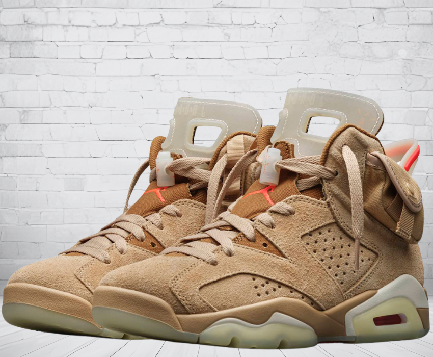 Jordan 6 "British Khaki Travis Scott"