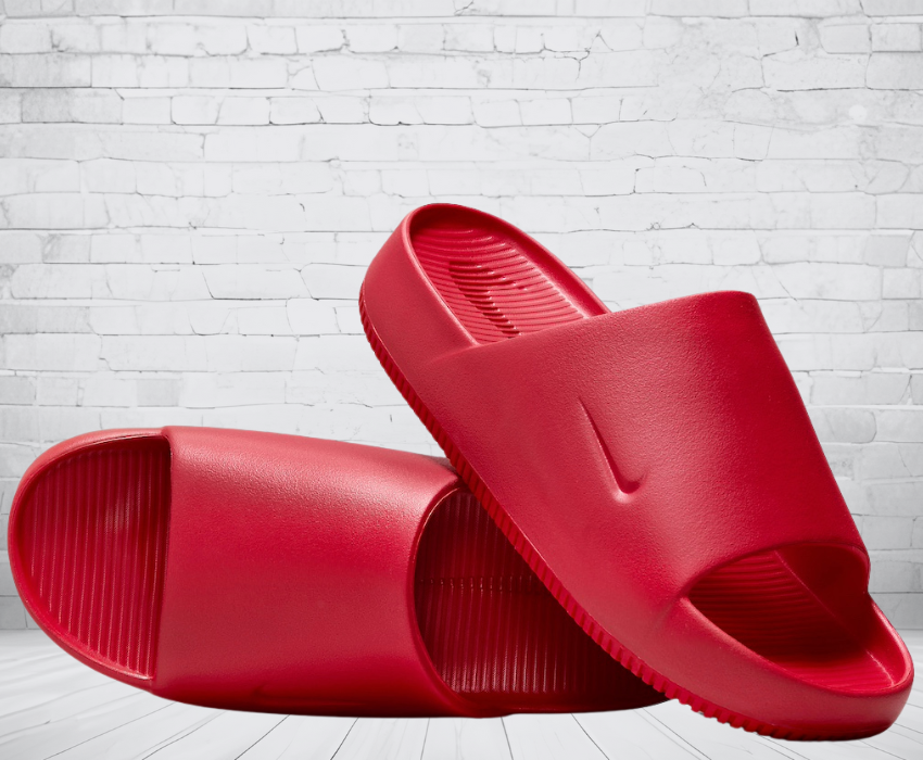 Nike Calm Slide "University Red"