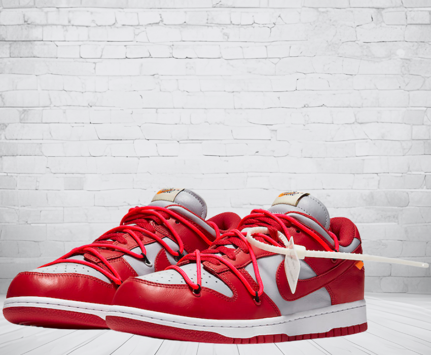 Nike Dunk Low "Off-White University Red"