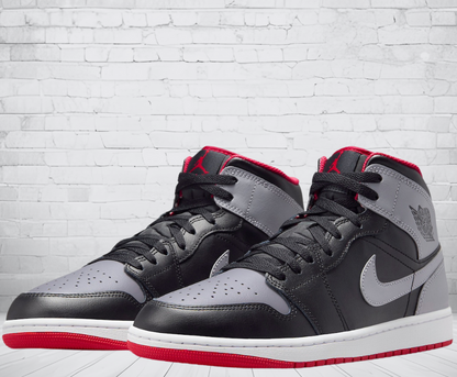 Jordan 1 Mid "Bred Shadow"